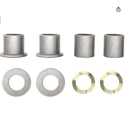 Upper/Lower Spindle Bronze Bushing King Pin Bushing Fits Club Car DS 1981 Up, 1010150, 8067, 7048, 102288201