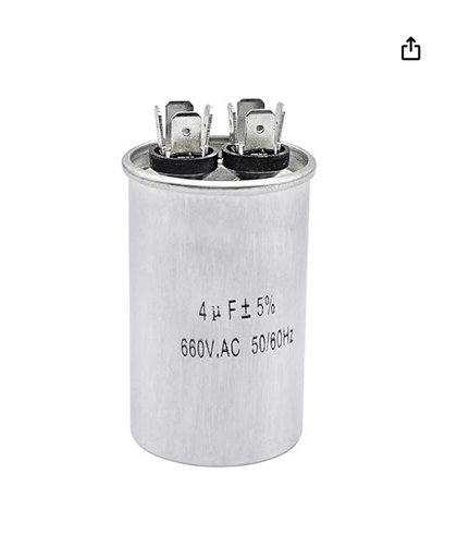 3MF CAPACITOR FOR LESTER MODEL 16500, 14100, 1015910/CLUB CAR DS/ EZGO TXT, 1015910/28109-G01