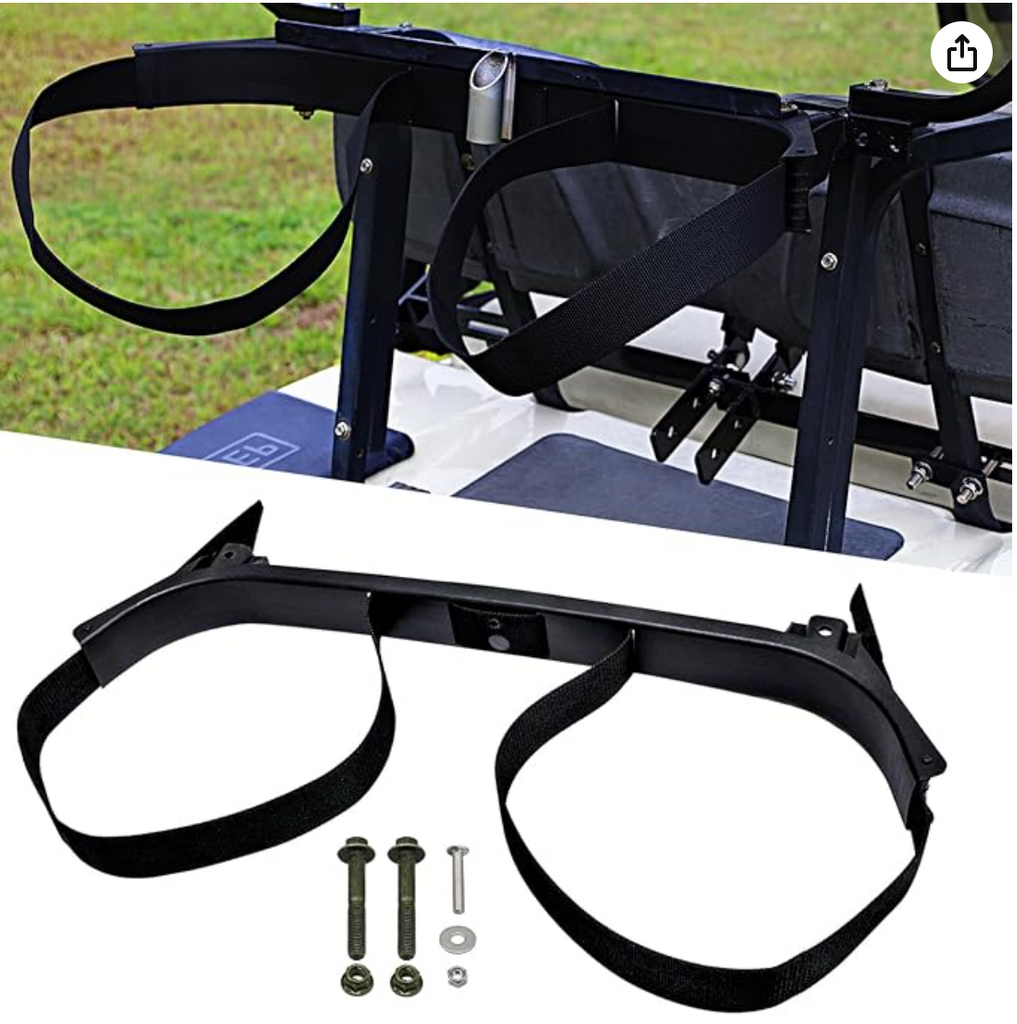 Bag Holder with Screws, Golf Bag Attachment for 1987-Up Club Car DS, # 1013935